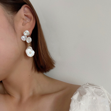 Load image into Gallery viewer, Girl Wearing Lucille Earrings from Debbie Debster
