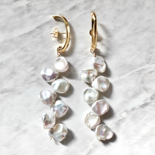 Load image into Gallery viewer, Ludisia Pearl Statement Earrings by Debbie Debster
