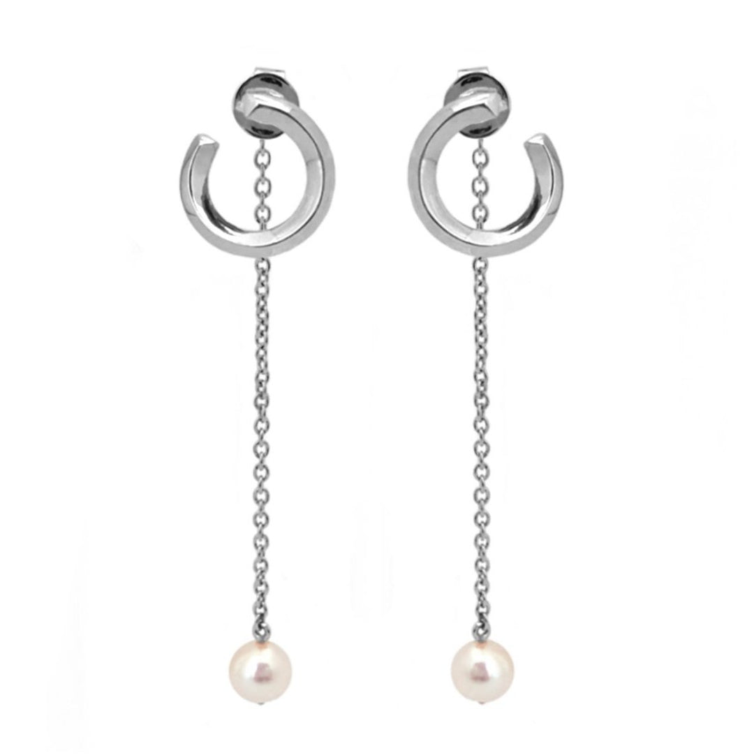 Rilo & Pearl Drop Earrings