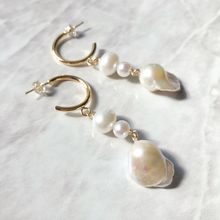 Load image into Gallery viewer, Alana Freshwater Pearl Earrings by Debbie Debster
