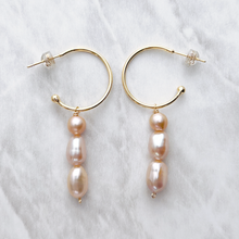 Load image into Gallery viewer, Blushing Cara Dangle Earrings by Debbie Debster
