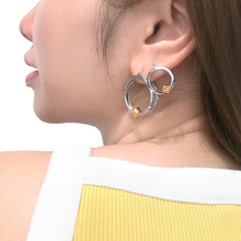 Load image into Gallery viewer, Large &amp; Small Orbital Earrings - be creative &amp; have fun with your Debbie Debster collection
